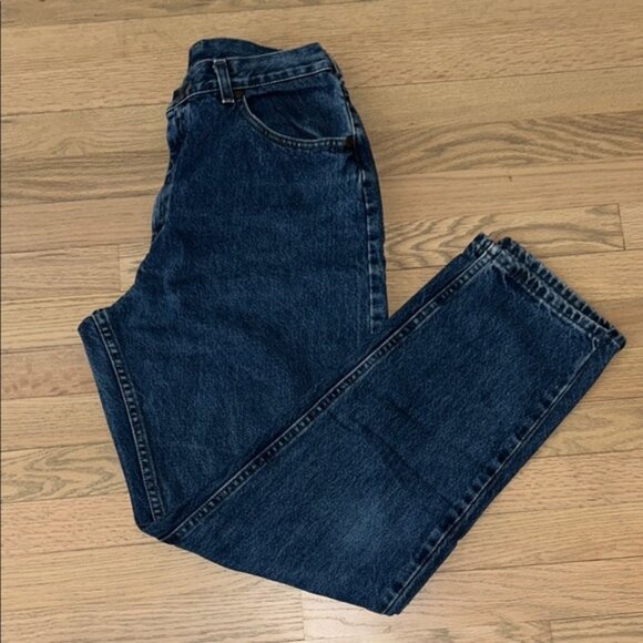 Women's Classic Blue Jeans - Picture 1 of 4